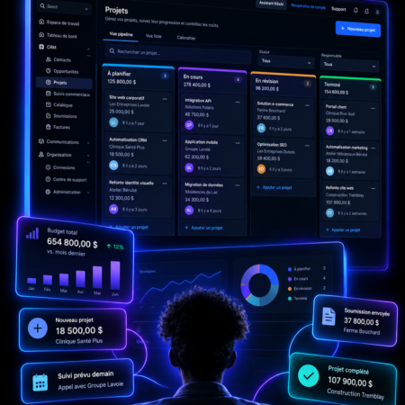 Projets et coûts dans la plateforme N3xAI